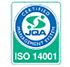 �W���X�g�͍��ۋK�iISO14001��F�؎擾���܂����B